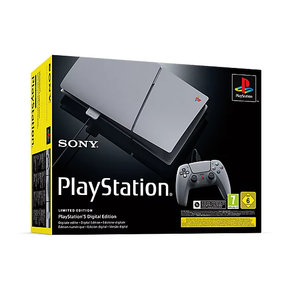 Consola PlayStation®5 edición digital - paquete de edición limitada del 30 aniversario (grupo de modelos slim) - Imagen 7