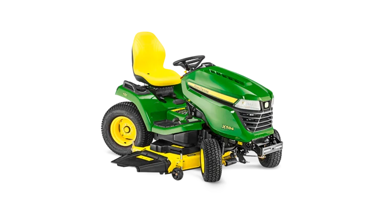 John Deere X584 Rasentraktor – 16,1 kW Kawasaki Motor, Allradantrieb, 122–137 cm Schnittbreite - Imagen 5