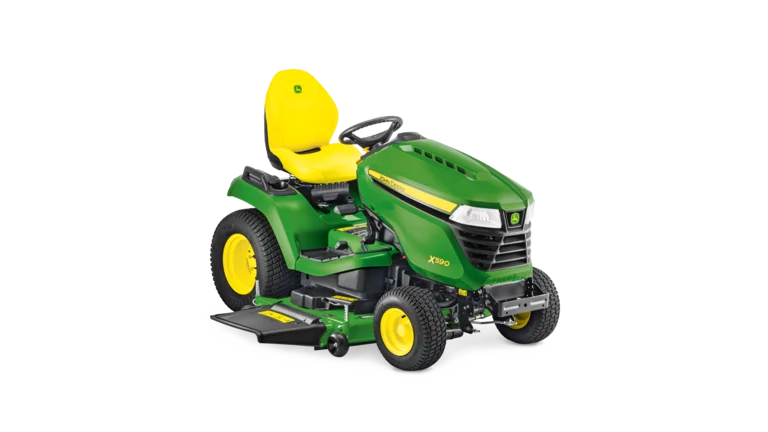 John Deere X590 Rasentraktor – 16,7 kW Kawasaki EFI Motor, K72 Hydrostatantrieb, 122–137 cm Schnittbreite - Imagen 5
