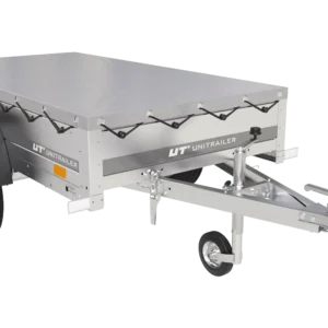 Gartenanhänger Garden Trailer 200 KIPP – 750 kg mit Stützrad, H-0-Rahmen & Plane