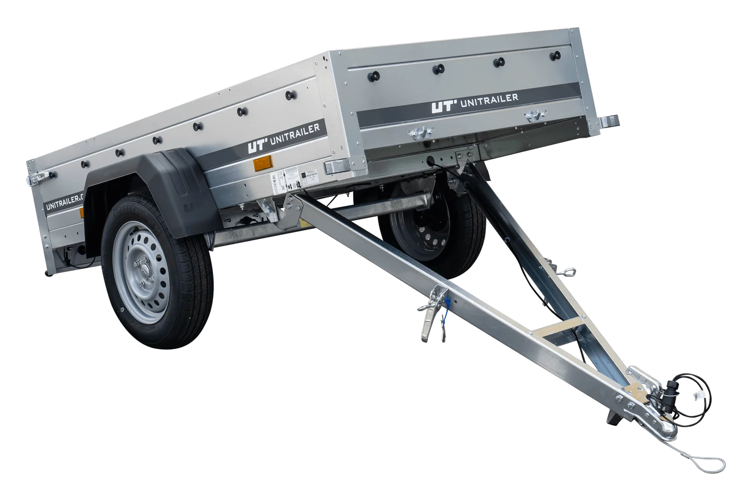 Klappbarer Pkw Anhänger GARDEN TRAILER 200 KIPP 200×106 cm | 750 kg | kippbar | UNITRAILER - Imagen 9