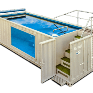 Piscina contenedor panorámica de 6,05 x 2,44m