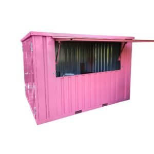 Contenedor Barra Desmontable 3×2 m Rosa