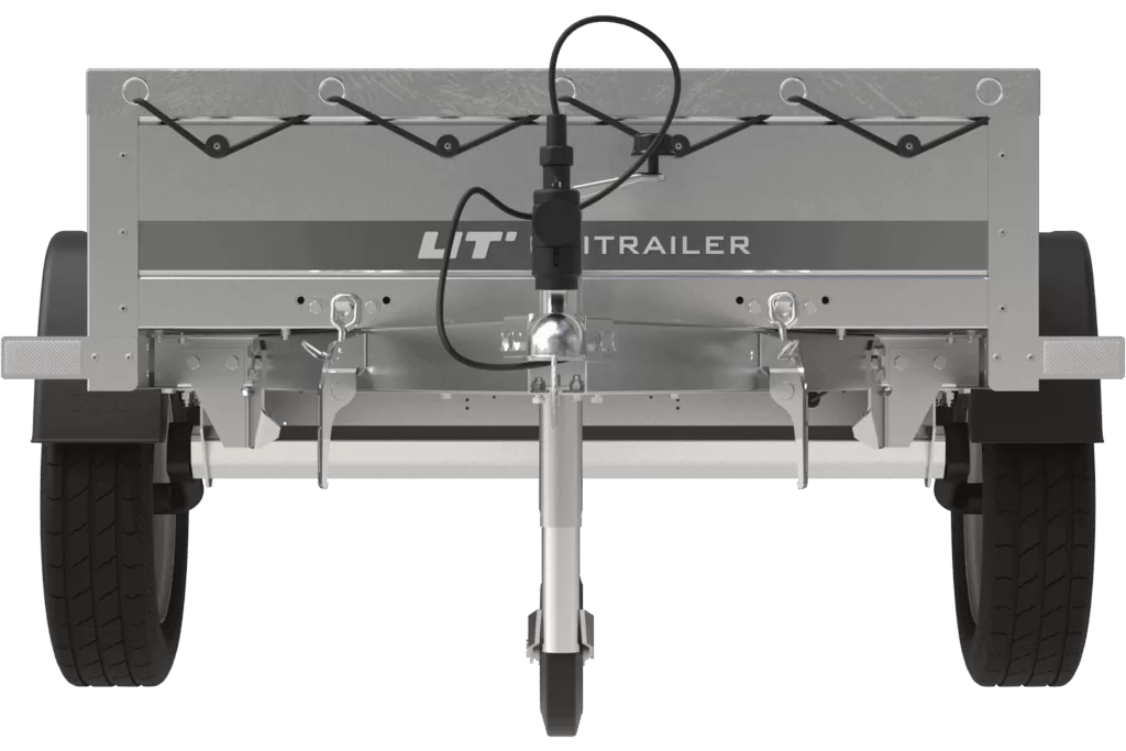 Gartenanhänger Garden Trailer 200 KIPP – 750 kg mit Stützrad, H-0-Rahmen & Plane - Imagen 7