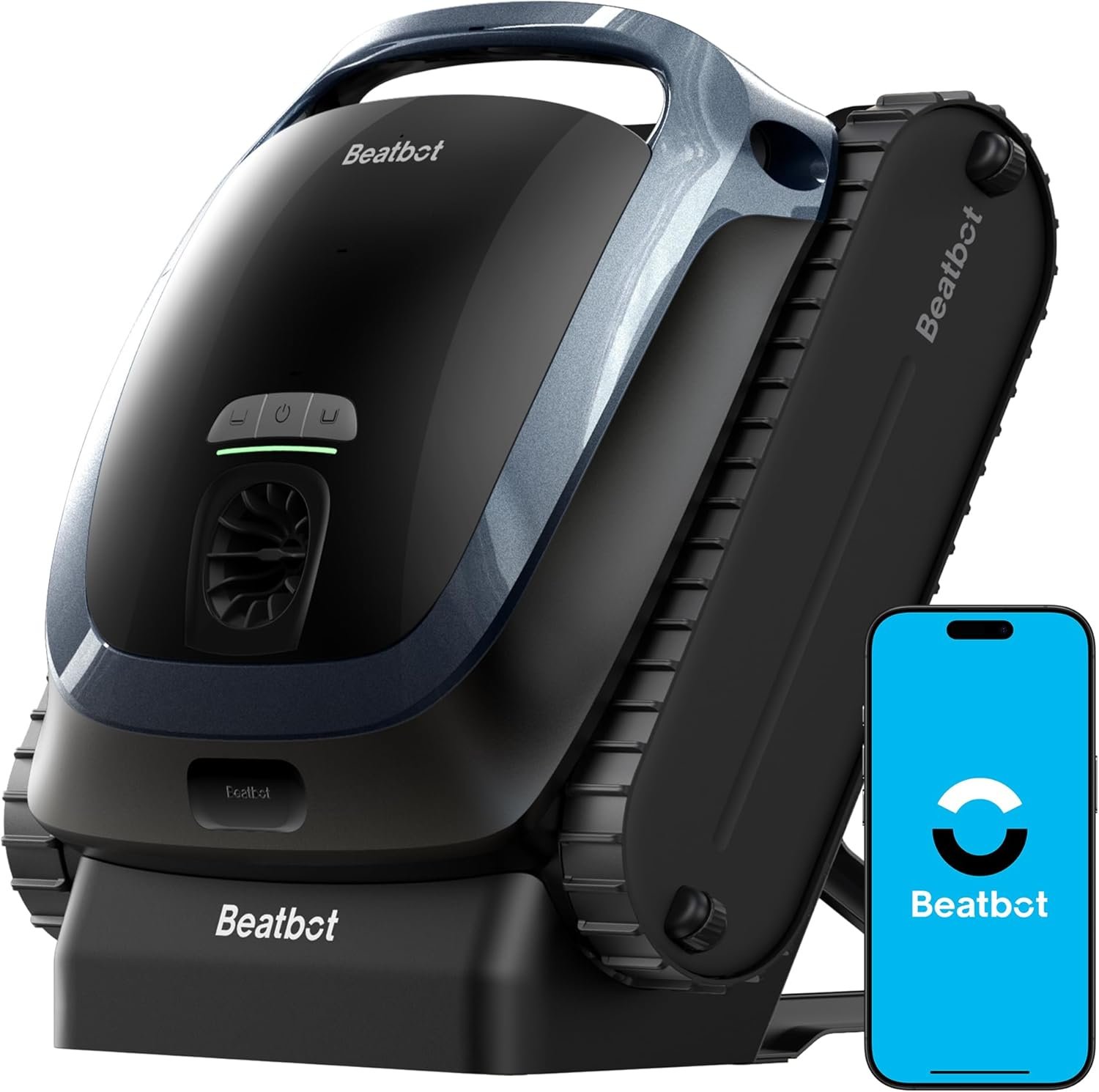 Robot Pool Vacuum Cleaner limpiafondos inalámbrico, Posicionamiento Inteligente - Imagen 11