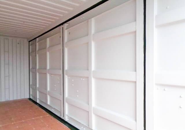 Contenedor Verde de 20 Pies con Lado Abierto - Imagen 4