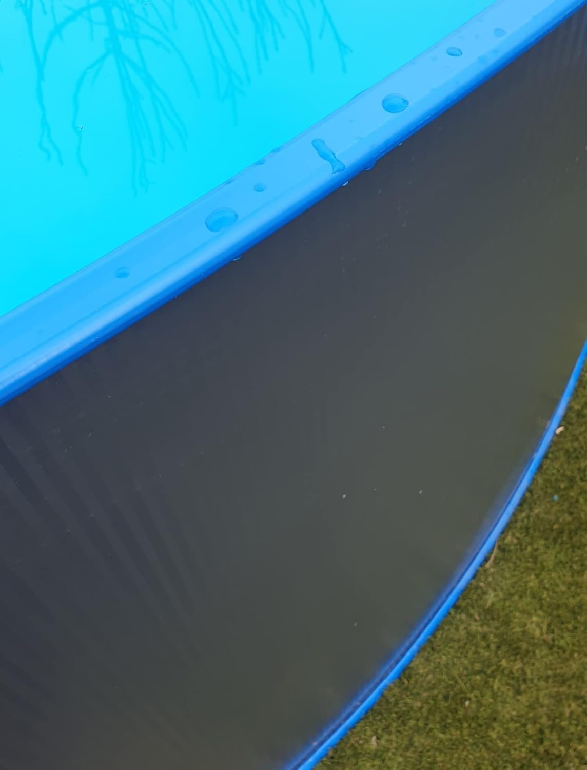 Piscina de Pared de Acero, 350 x 120 cm, Color Antracita - Imagen 3