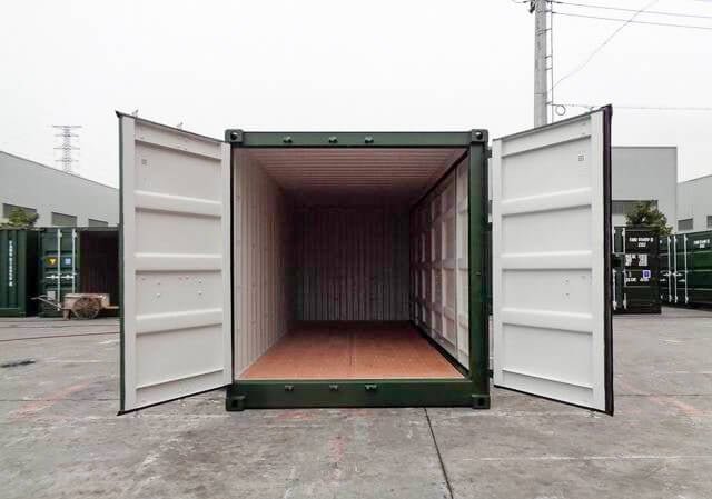 Contenedor Verde de 20 Pies con Lado Abierto - Imagen 6