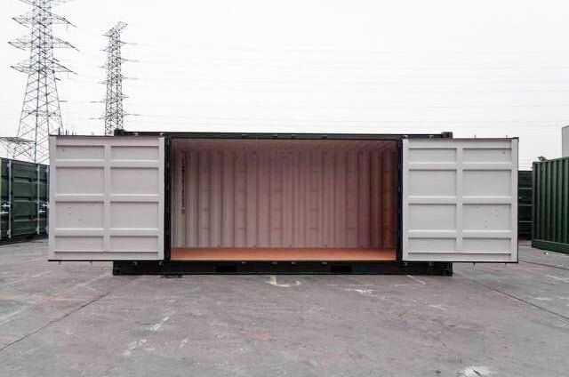 Contenedor Verde de 20 Pies con Lado Abierto - Imagen 10