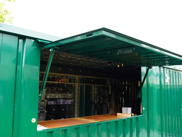 Contenedor Barra 2952 x 2290 x 2240 mm verde ral 6016 - Imagen 6