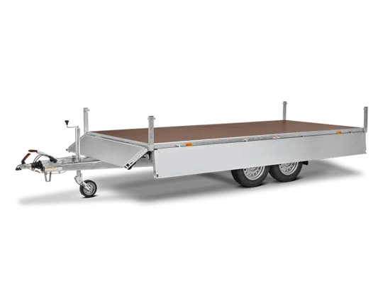 Humbaur HT 35 41 21 Anhänger – 3,5 t Alu-Zweiachser | 410×210 cm - Imagen 4