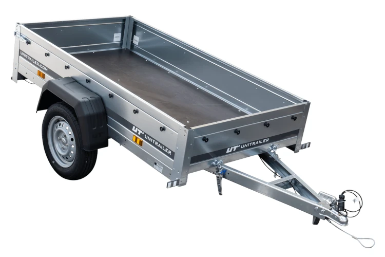 Klappbarer Pkw Anhänger GARDEN TRAILER 200 KIPP 200×106 cm | 750 kg | kippbar | UNITRAILER - Imagen 7