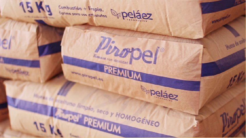 Hueso de Aceituna Certificado A1 en Sacos – Palet 70 x 15 kg | Garzón Green Energy - Imagen 3