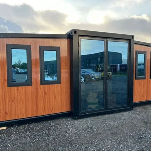 Faltbares Tiny House Komplett Deluxe 37 m² – Schlüsselfertig & Mobil | Mobilhäuser NL