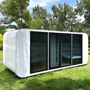 Tiny House Büro Stahlworks Eco 6000 – Mobiles Büro aus Stahl mit WC (2023)