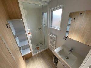 Mobilheim Louisiana Koralle 2023 – 40 m² mit 3 Schlafzimmern & Panorama-Lounge - Imagen 3