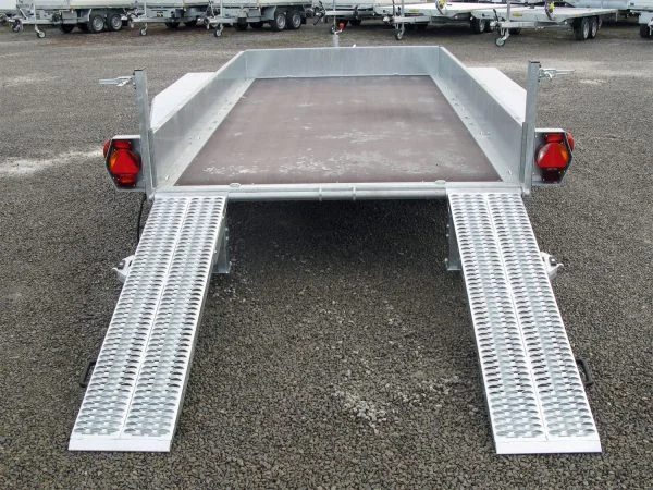 Humbaur HS353718 Maschinentransporter – 3,5 t | 375×185 cm | Doppelachser - Imagen 4