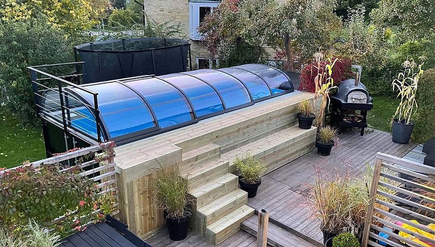 Piscina Contenedor 6,11 x 2,5m Lista para Usar con Techo, Pack Premium - Imagen 4