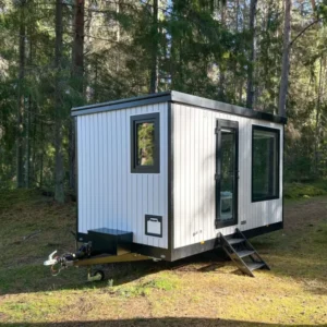Alro Tiny House Wohnwagen S190 – Luxuriöses Minihaus mit Essbereich & Bad