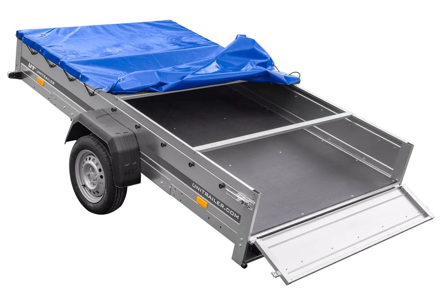 UNITRAILER Garden Trailer 265 KIPP – 750 kg kippbarer Einachsanhänger | 264×150 cm - Imagen 4