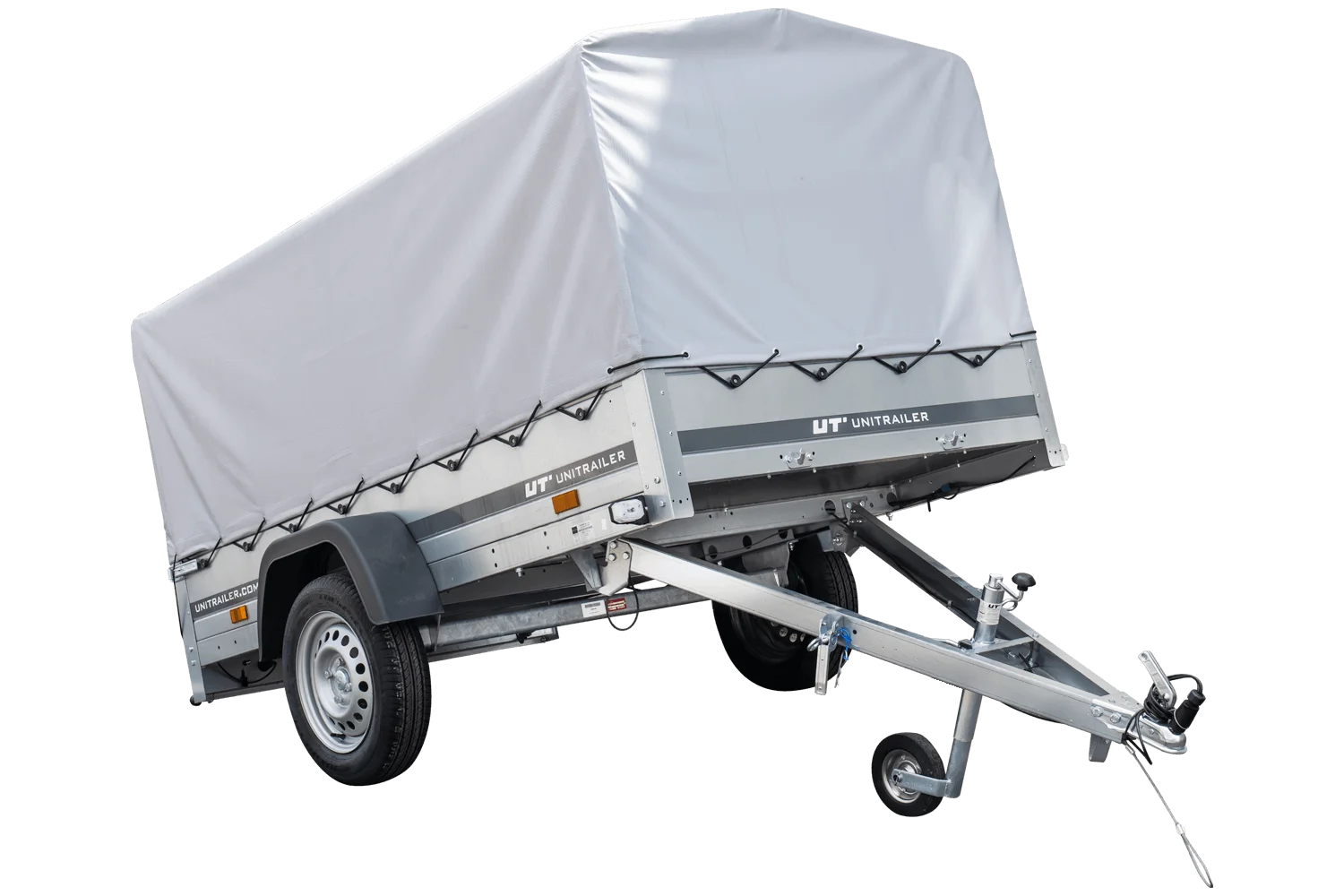 Pkw Anhänger GARDEN TRAILER 230 KIPP 230×125 | 750 kg | Hochplane & Hochspriegel | UNITRAILER - Imagen 4