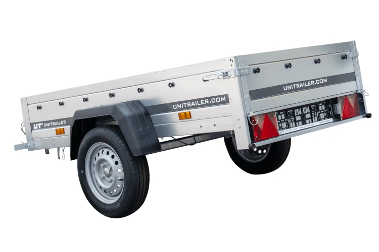 Klappbarer Pkw Anhänger GARDEN TRAILER 200 KIPP 200×106 cm | 750 kg | kippbar | UNITRAILER - Imagen 4
