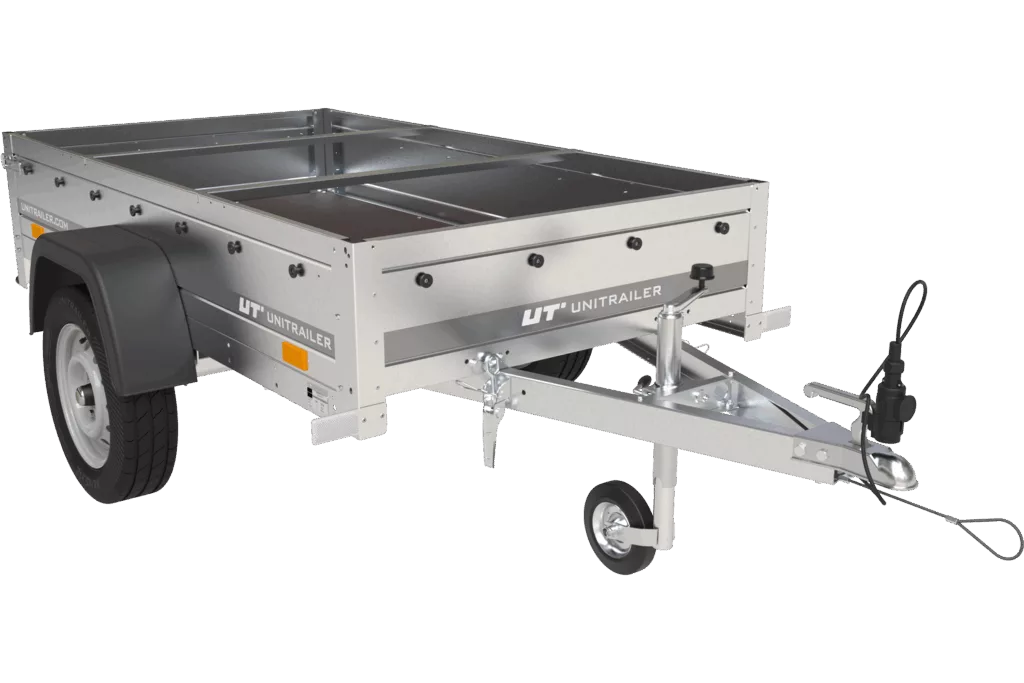 Gartenanhänger Garden Trailer 200 KIPP – 750 kg mit Stützrad, H-0-Rahmen & Plane - Imagen 2