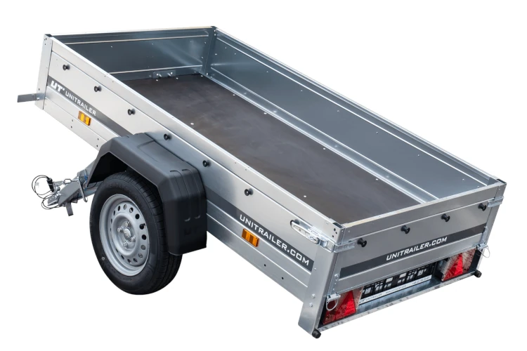 Klappbarer Pkw Anhänger GARDEN TRAILER 200 KIPP 200×106 cm | 750 kg | kippbar | UNITRAILER - Imagen 3