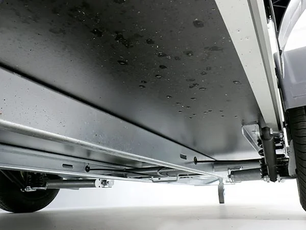 Remorque fermée Debon Cargo 1300 Vollpoly 1300 kg – Remorque cargo aérodynamique 100 km/h - Imagen 6