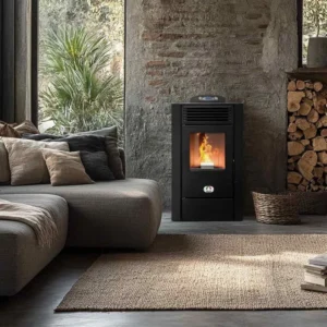 Estufa de Pellets Alaska 9 kW | Clase 5 para hasta 80 m²
