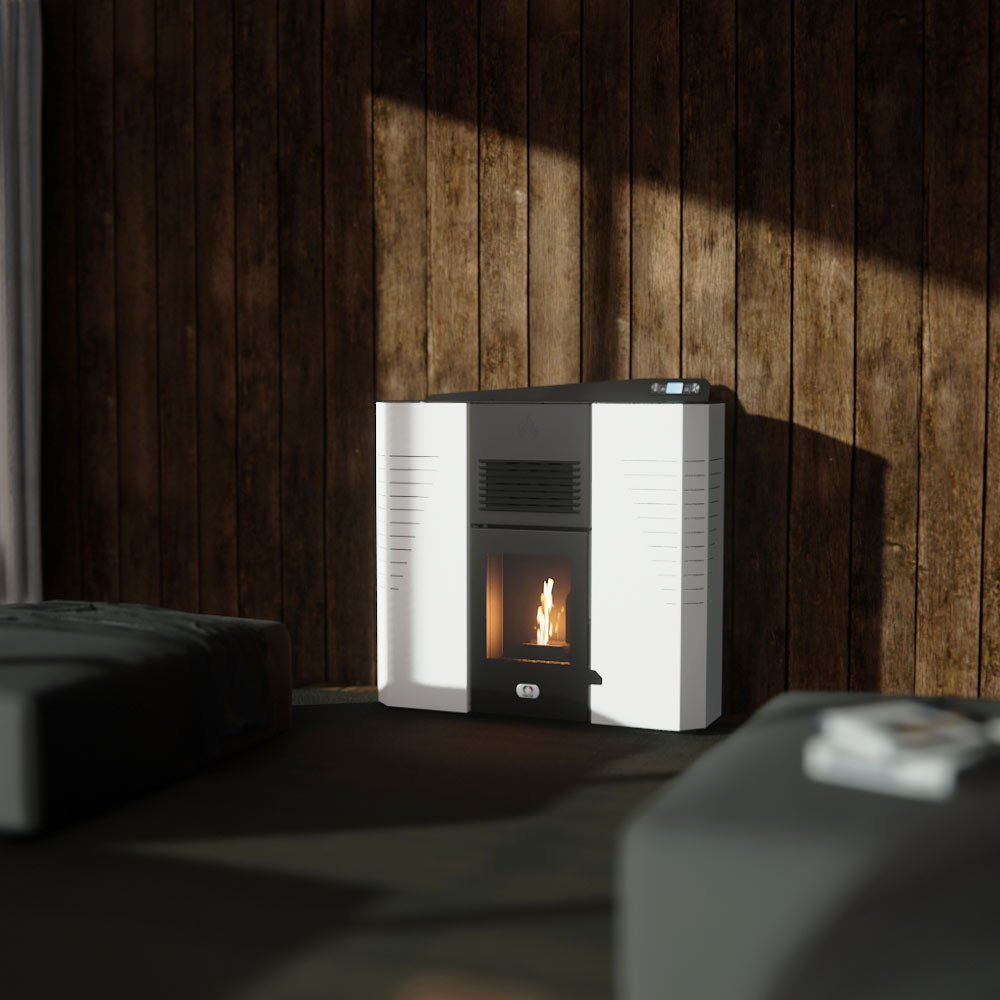 Estufa de Pellets Marmolada 13 kW | Canalizable y Silenciosa hasta 130 m² - Imagen 4