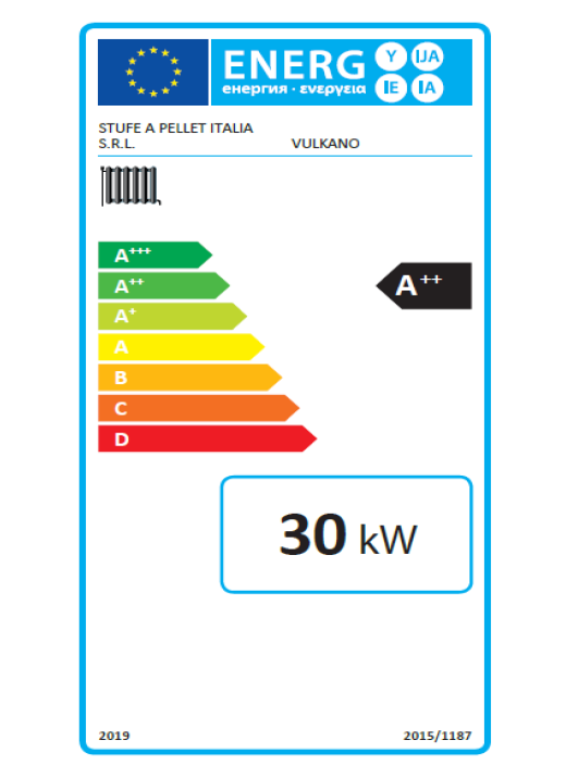 Caldera de Pellets Vulkano 30 kW Autolimpiable | Clase 5 hasta 500 m² - Imagen 8