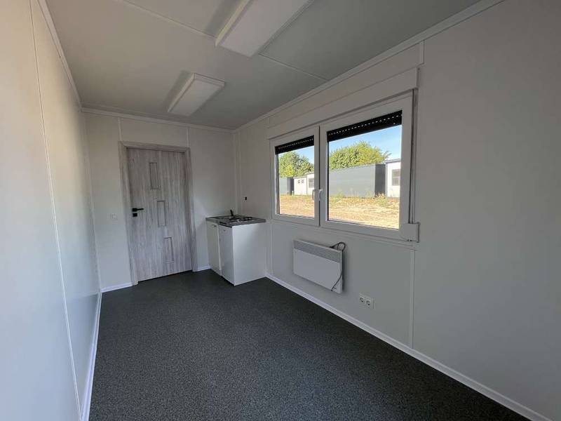 Isolierter Wohncontainer aus Stahl mit Bad & Elektroinstallation – Ganzjahresmodul - Imagen 5