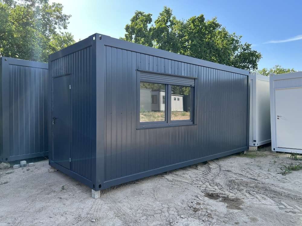 Isolierter Wohncontainer aus Stahl mit Bad & Elektroinstallation – Ganzjahresmodul - Imagen 4