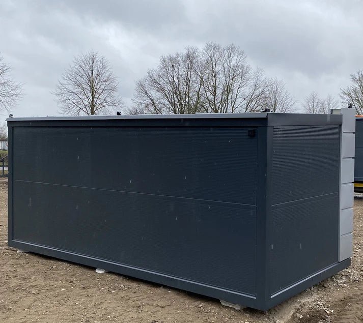 Contenedor de oficina 6x2,83 metros con 2 ventanas - Imagen 9