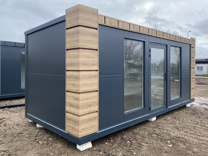 Contenedor de oficina 6x2,83 metros con 2 ventanas - Imagen 10