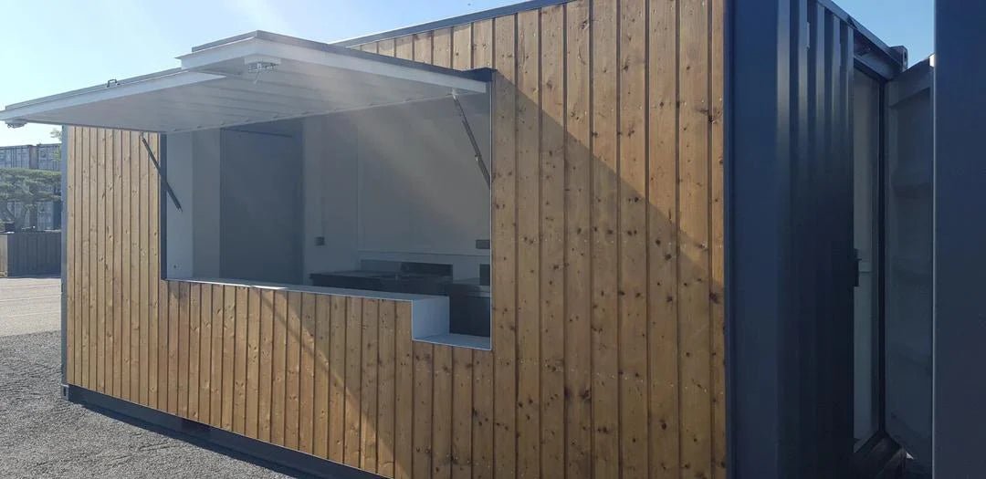 Contenedor 20 pies Snack-Box ideal para bar o quiosco - Imagen 5