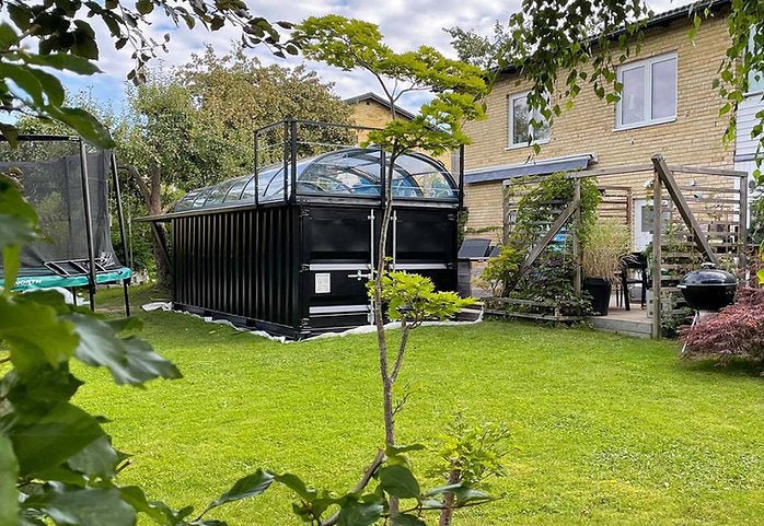 Piscina Contenedor 6,11 x 2,5m Lista para Usar con Techo, Pack Premium - Imagen 6