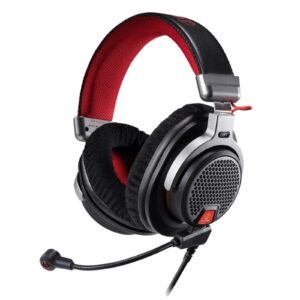 Audio-Technica ATH-PDG1a – Auriculares Gaming Abiertos con Micrófono Hipercardioide