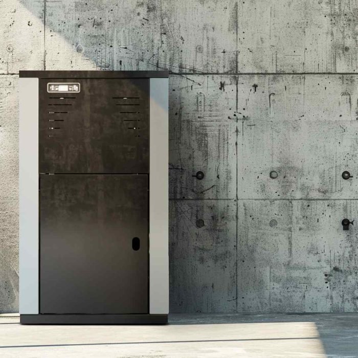 Caldera de Pellets Vulkano 30 kW Autolimpiable | Clase 5 hasta 500 m²