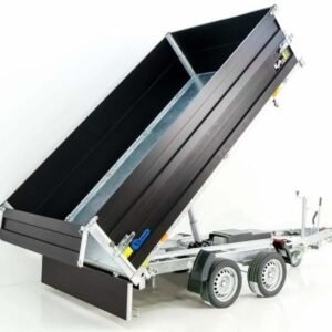 Debon Dreiseitenkipper PW3.3E Black Edition – 180×324 cm | 3,5 t | E-Hydraulik | Bordwandaufsatz