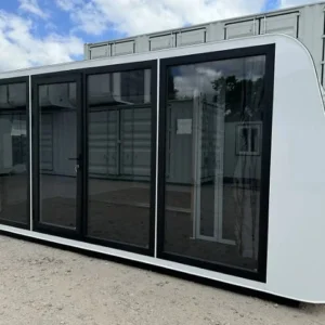 Stahlworks Eco 6000 A – Modulares Minihaus / Bürocontainer mit Bad – Modell 2024