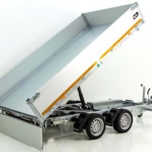 Eduard Dreiseitenkipper GD3318 – 3,5 t | E-Hydraulik + Notpumpe | Rampen | Stützen | 30 cm Bordwände