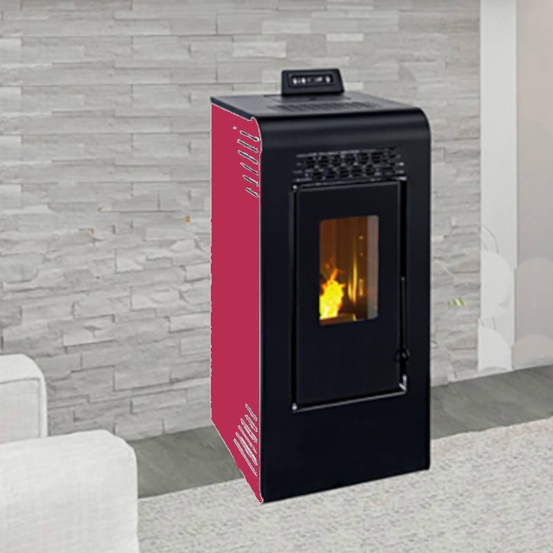 Estufa de Pellet POWER 8 8 kW VERTEX – Clase A+++, Alta Eficiencia y Bajas Emisiones