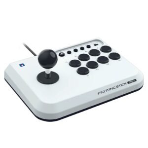 Hori Fighting Stick Mini para PS5, PS4 y PC – Stick Arcade Compacto Oficial Sony