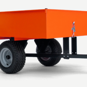 Profi-Anhänger für Husqvarna Frontmäher – kompatibel mit P 524X | 225 kg Zuladung