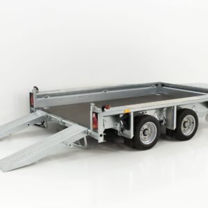Baumaschinenanhänger Ifor Williams GX105 HD 157×303 cm | 3,5 t | Einzelrampen | Profi-Tieflader