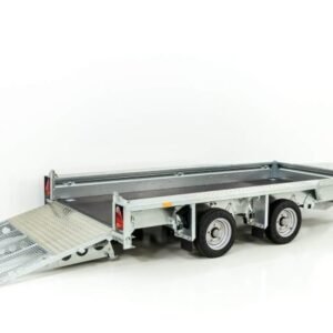 Ifor Williams Baumaschinenanhänger GX125 – 157×366 cm | 3,5 t | Auffahrrampe 1,2 m