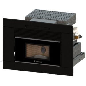 Estufa Insertable de Pellets Canalizable Llaima 12 kW + Chimenea INOX Gratis | WiFi A+