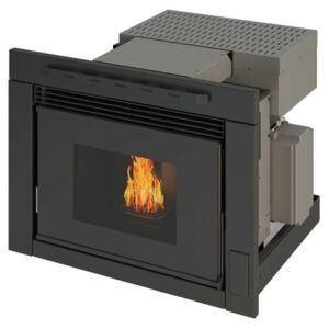 Estufa Insertable de Pellets Tera 11 kW | Acero y Fundición – Clase A+